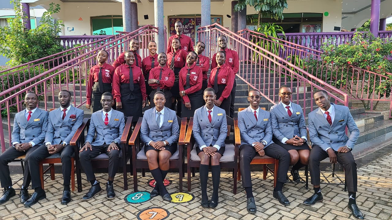 Some of the students dressed smmartly
